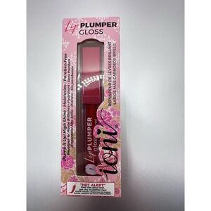 Ioni Lip Plumper Gloss - Sheer Red - High Shine Moisturizing Paraben Free NEW
